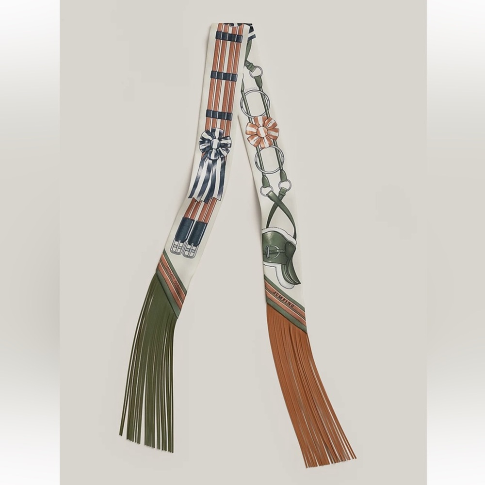 SUPER RARE NEWLY RELEASED -HERMES FRINGE TWILLY -JUMPING DORE- NWT